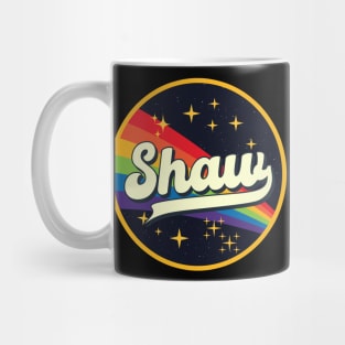 Shaw // Rainbow In Space Vintage Style Mug